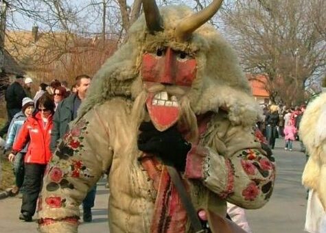 busóalak a mohácsi busójáráson