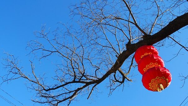 kínai lámpadekoráció