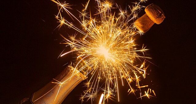 szilveszteri pezsgő története