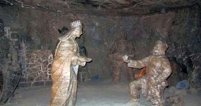 Szent Kinga legendája a Wielivczkai sóbányában