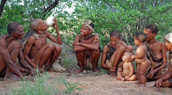 bushman őslakosok