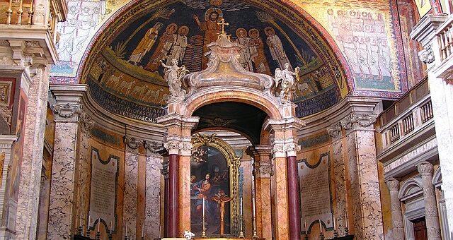 Santa Maria Maggiore-templom oltára