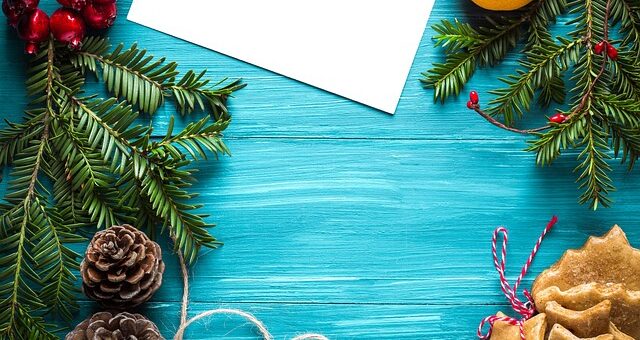 karácsonyi üdvözlőlap készítés hozzávalói
