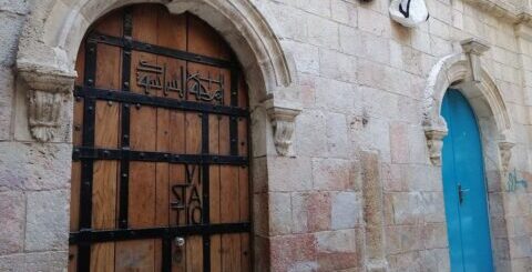 Via Dolorosa VI. stáció: Veronika kendője