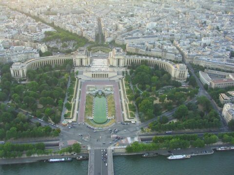 Párizs a magasból