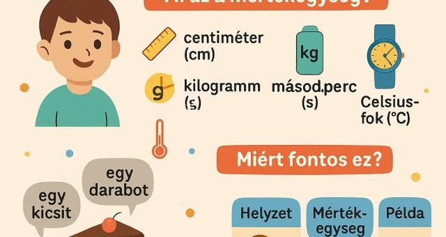 mértékegységek gyerekeknek